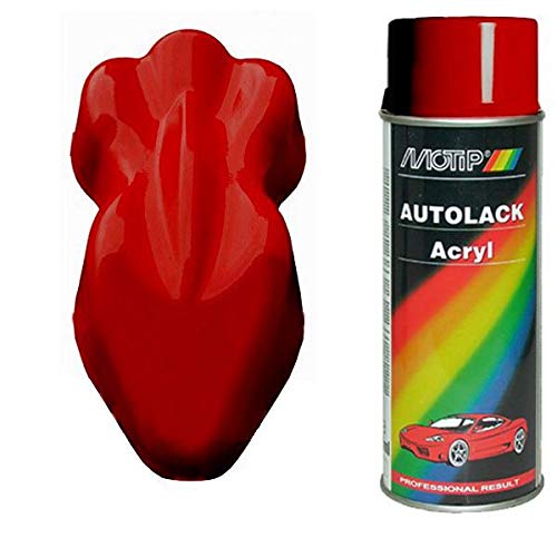 MOTIP For VW/AUDI LY3D TORNADO RED Paint Spray Can Aerosol 400ml